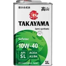 Моторное масло Takayama Safetec 10W-40 A3/B4 SL 1л