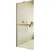 Душевая стенка MaybahGlass 79x195 MGD-726-3ш (прозрачное стекло/золотой)