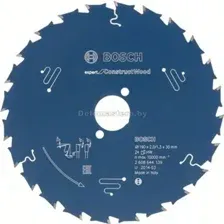 Диск пильный Bosch Expert for Construct Wood, 2608644140, 200х30 мм