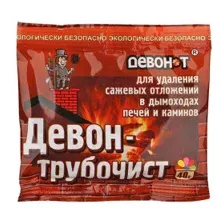 Порошок для печей Девон-Трубочист 40 гр.