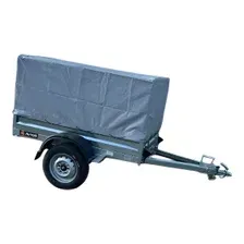 Универсальная жесткая сцепка AvtoS A20M1B (2000x1300x300, R13, ресс. AL-KO, тент 800мм)