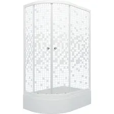 Душевой уголок Triton Коралл В Мозаика 120x80 R