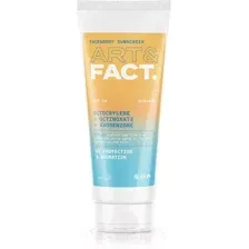 Крем солнцезащитный Art&Fact Octocrylene + Octinoxate + Avobenzone SPF50 (150мл)