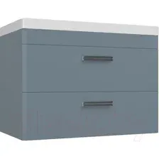 Тумба под умывальник Style Line Лотос 80 (подвесная, для квадратной раковины)