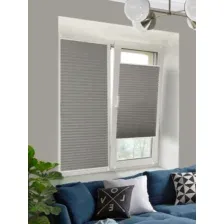 Плиссе Delfa Crep BLO СПШ-36206 (34x160, серебро)