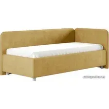 Кровать-тахта Сонум Capri R 90x200 (замша горчичный)
