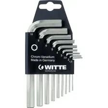 Набор ключей Witte Угловых шестигранных 450212000