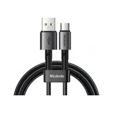 MCDODO CA-3590 TYPE-C 6A TRANSPARENT 1.2M (ЧЕРНЫЙ)