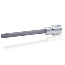 TOPTUL BCMD1610 Головка 1/2" с насадкой SPLINE M10 удлин. 140мм