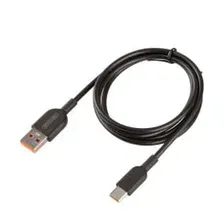 Кабель USB - Type-C 15W 3A SKYWAY черный в пакете 1м