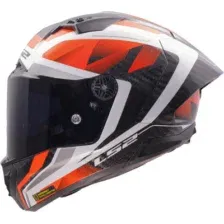 Мотошлем LS2 FF805 Thunder GP Aero Raute (S, белый/красный)
