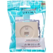 Розетка компьютерная Lezard Vesna 742-0388-139