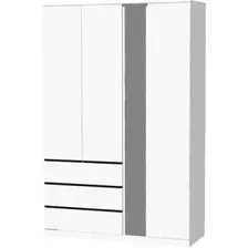 Шкаф распашной Mebelain Варма Stor 144 (белый)