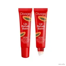 Бальзам для губ Divage Lip Rehab Balm С ароматом папайи