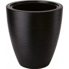 Кашпо Form-Plastic Gobi FP-5230-084 (глубокий черный)
