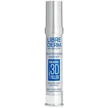 Librederm Крем для лица Гиалуроновый 3D филлер ночной (30 мл)
