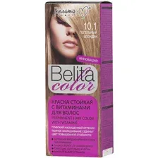 Крем-краска для волос Belita Color, тон 10.1, пепельный блонд