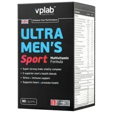 Ultra Mens Sport Multivitamin Formula VPlab 90 капсул
