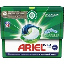 Капсулы для стирки Ariel Горный родник (14 шт)