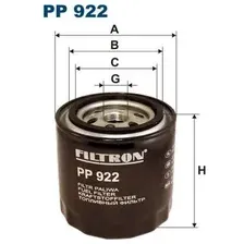 Топливный фильтр Filtron PP922