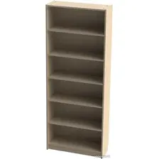 Стеллаж Mio Tesoro Варма 80 (шпон дуб, беленый)