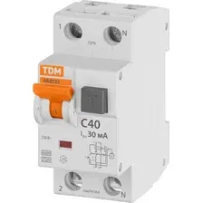 Дифференциальный автомат TDM Electric SQ0202-0033