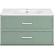 Brevita Тумба с умывальником Verde 90 Ver-09090-0102Я+B-OND090-01