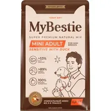 Сухой корм для собак MyBestie Мини Эдалт Сенситив Утка / 5558-08-MBМ-DOG (800г)