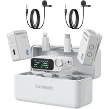 Радиосистема Saramonic Ultra (c 2 петличными микрофонами, белый)