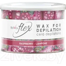 Воск для депиляции ItalWax Flex Малина в банке  (400г)