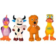 Игрушка для собак TRIXIE Животные 11 см 4 штуки (3513)