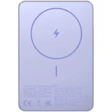 Внешний аккумулятор Xiaomi Super Slim Magnetic Power Bank WPB0507S 5000mAh (сиреневый, международная версия)