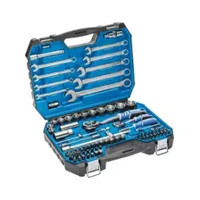 Набор инструментов 1/4", 1/2" 6 граней 85 предметов HOEGERT