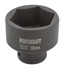 FORCEKRAFT - Торцевая головка, ударная, 3/4", 50мм,6гр / FK-46550