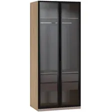 Шкаф-витрина Mobi Амьен 16.395 (плэйн/веллюто капучино AG 707 ПВХ)