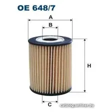 Масляный фильтр Filtron OE6487