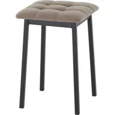 Табурет AMC Comfort 7К1.17 (кожзам капучино/черный)
