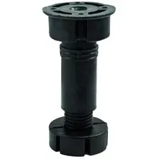 Опора мебельная Leba Кухонная h150 / 11 100 (черный)