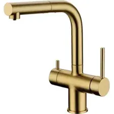 Смеситель Grocenberg GB4097 (золото матовый)