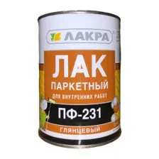 Лак ПФ-231 паркетный,  0,8 кг