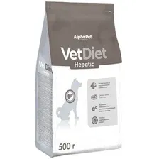 Сухой корм для собак AlphaPet VetDiet Hepatic для взрослых собак 500 г