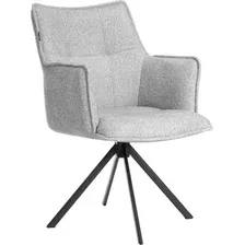 Интерьерное кресло TetChair Lutz (велюр/букле, VT shape silver)