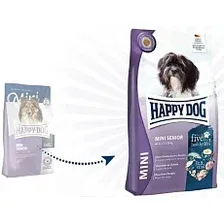 Сухой корм для собак Happy Dog Mini Senior fit & Vital 61210 0.8 кг
