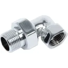 Американка Ростела Угловая 1"х1" / 726SCH6610 (хром)