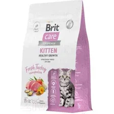 Сухой корм для кошек Брит Кеа Cat Kitten Healthy Growth с индейкой / 1066903 (400г)
