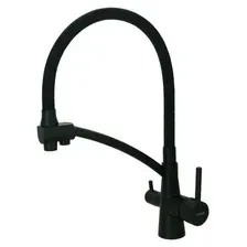 Смеситель Ledeme L4855B-2 (черный/черный)