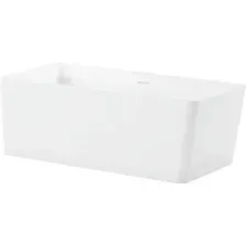 Ванна Belux Турин ТУ-1600 L (18, белый матовый/Solid Surface)
