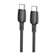 Кабель Borofone BX93 USB Type-С - USB - Type-C (100Вт, 1 м, черный)