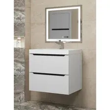 Uperwood Тумба под умывальник Tanos 60 см (белый/графит)