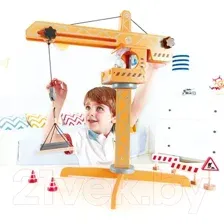Кран игрушечный Hape Большой подъемный / E3011_HP